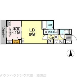 レクシア西新井の物件間取画像